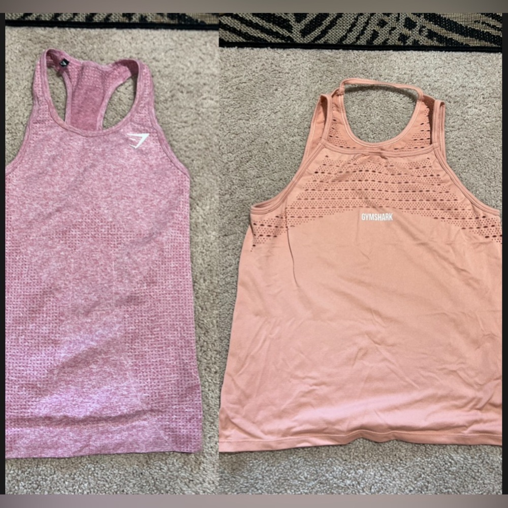 Small Tank Top Bundle - Gymshark Women’s (Seamless & Energy) (Small)